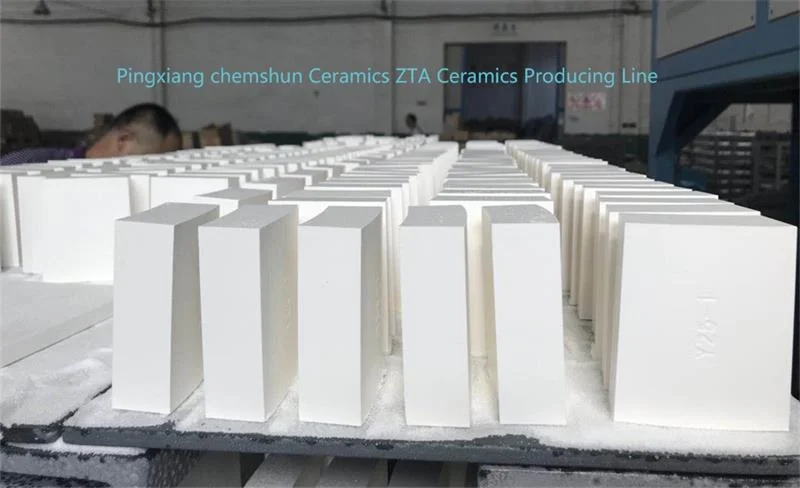 Zta Zirconia Toughned Alumina Ceramics as Wear Resistant Material