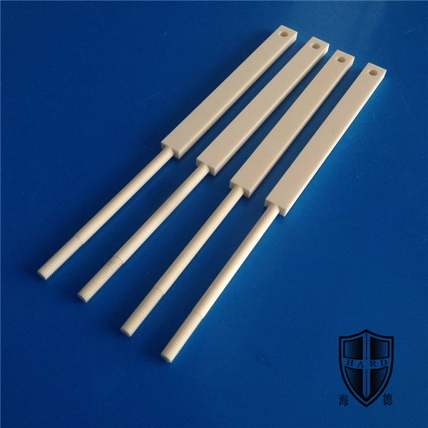 Custom Made High Temperature Endurable Sintering Advanced Ceramic Rod Pin Plunger