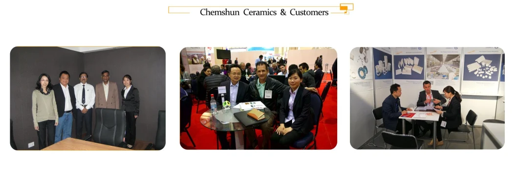 Chemshun Resistance to Wear Alumina Ceramics Cylinders Without Chamfer Supplier