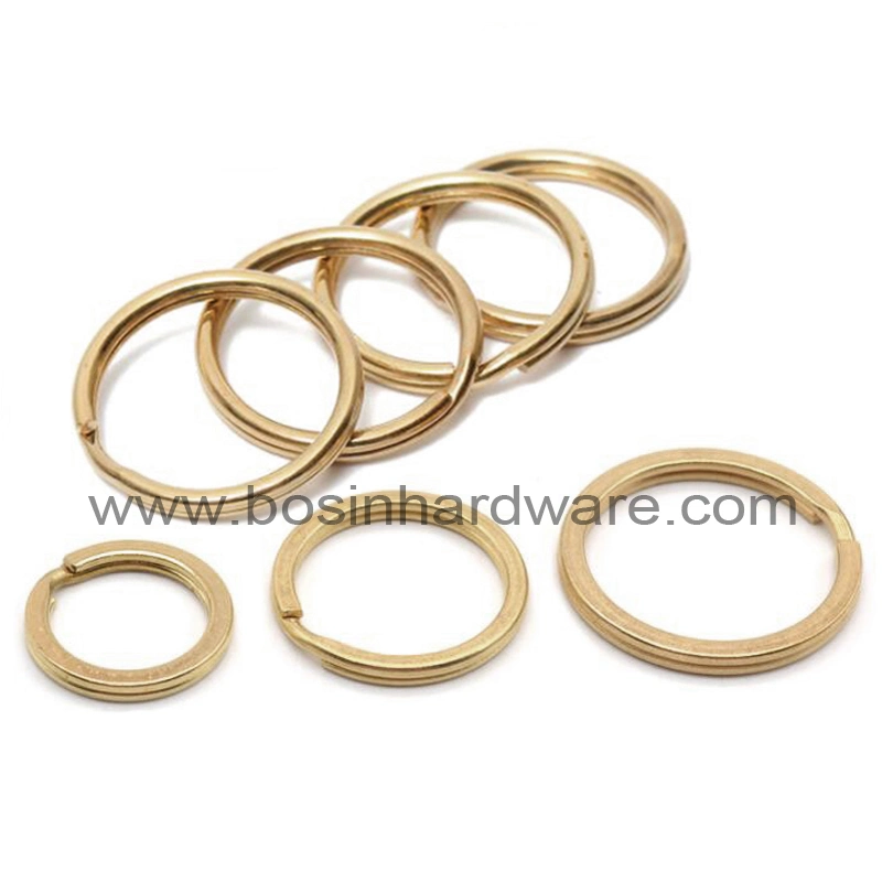 25mm Gold Stainless Steel Split Ring