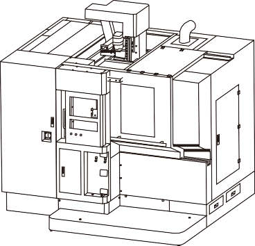 5 Axis CNC Machining Center for Metal Milling and Drilling CNC Machine Tool