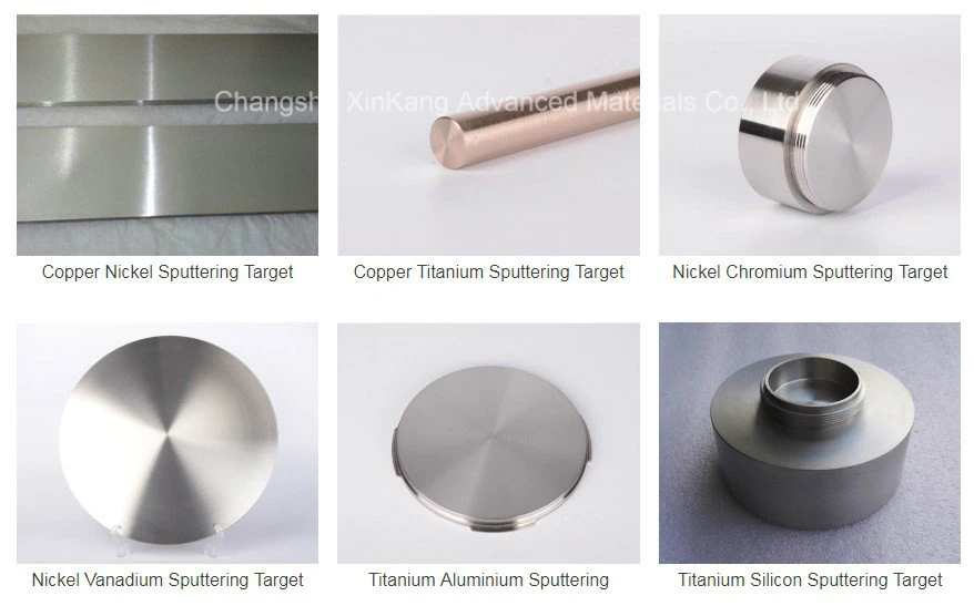 Copper Alloy Copper Titanium Cuti Alloy Sputtering Target with Best Price
