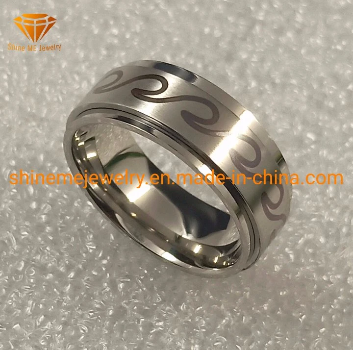 Factory Directly Sale Stainless Steel Jewelry Ring Stainless Steel Ring (SRS8819)