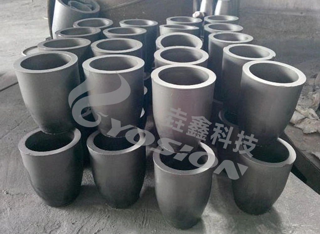 High Pure Silicon Carbide Isostatic Graphite Crucible for Melting Furnace Gold