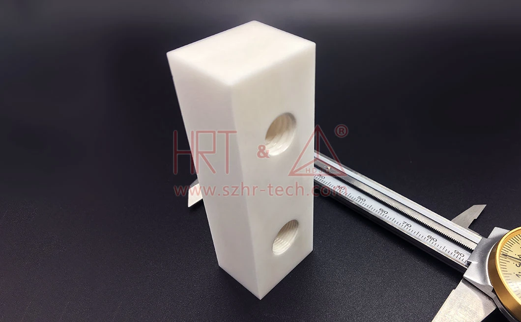 Zirconia Ceramic Block, Processing Ceramic Thread, Custom Machining of Precision Ceramic Parts