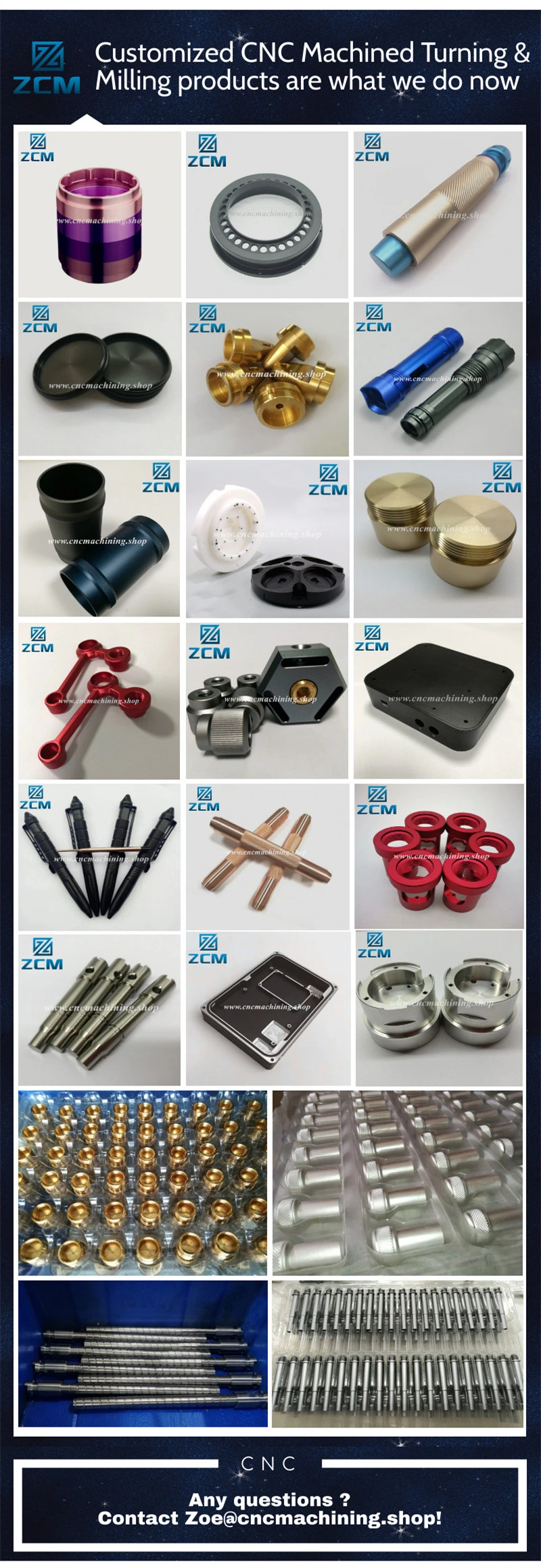 Shenzhen Factory Customized Manufacturing CNC Machined Camouflage Color/Splash Anodizing CNC Aluminum Turning Parts