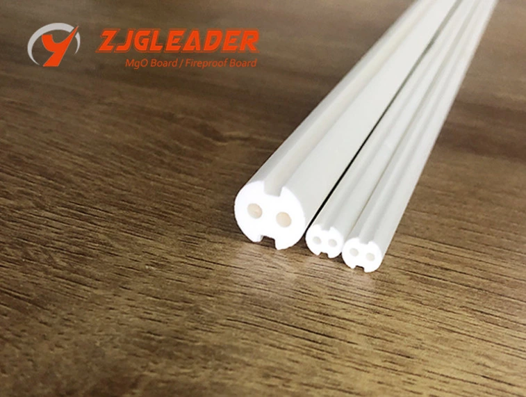 Zjgleader Customized Magnesium Oxide Tube MGO Rod Tube for Electric Ceramic Use