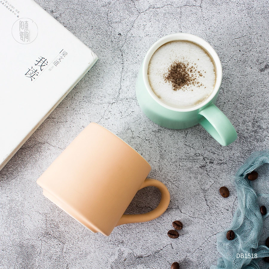The Latest Design Exquisite Fancy Gold Rim Tea Coffee Ceramic Mug