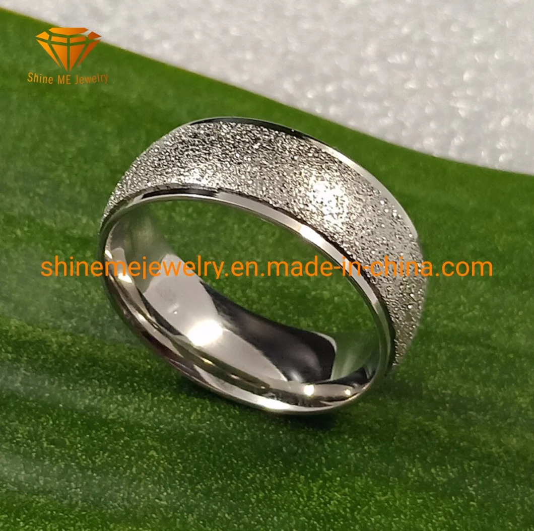 Wholesale Hot Selling Matte Stainless Steel Ring 316L Stainless Steel Jewelry Ring SSR1945