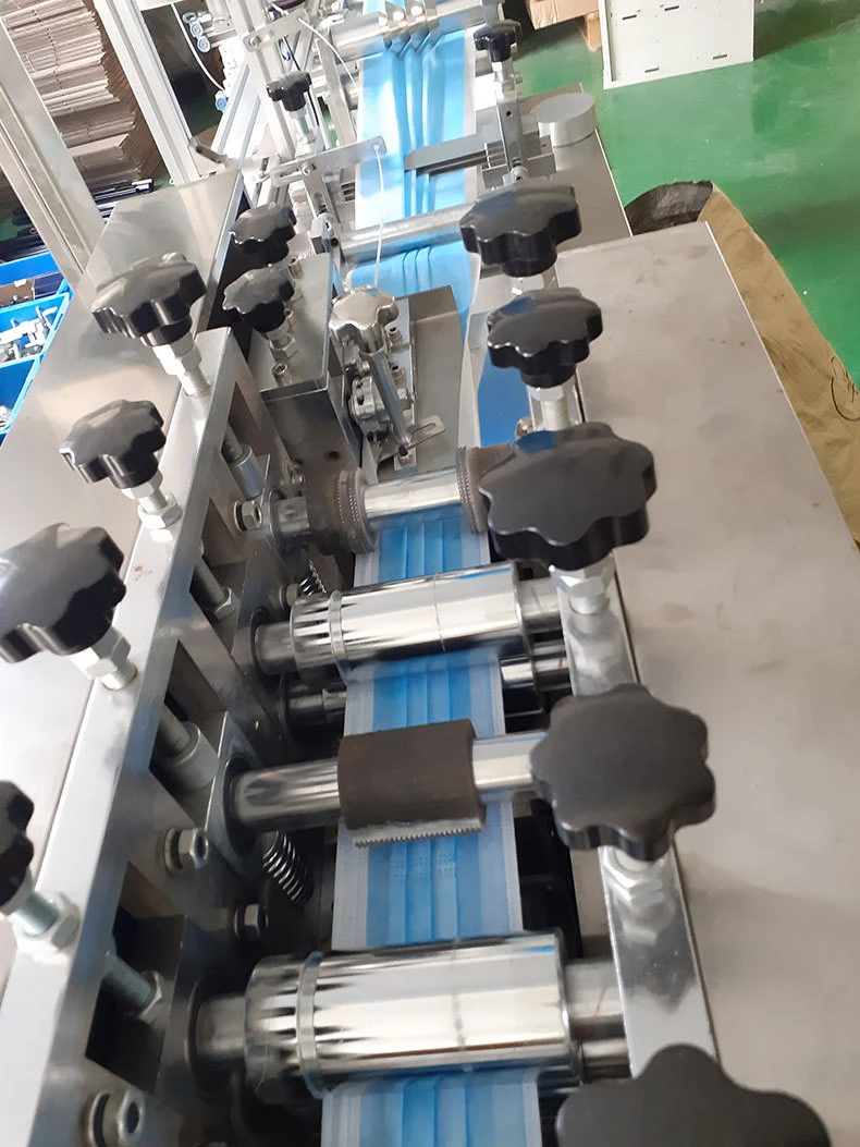 Kids/Adult Three Layer Non-Woven Mask Making Machine with Ultrasonic Parts
