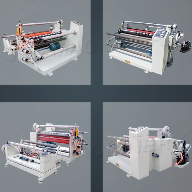 Sticker, Label, Paper, Film, Foam, Non-Woven Roll Slitting Machinery