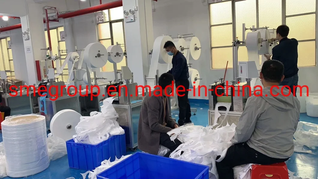 Hygienic Mask Model 1860 Hcp2 Spunbond Non Woven Fabric 3m6800 Full Face Mask with Filters Machine