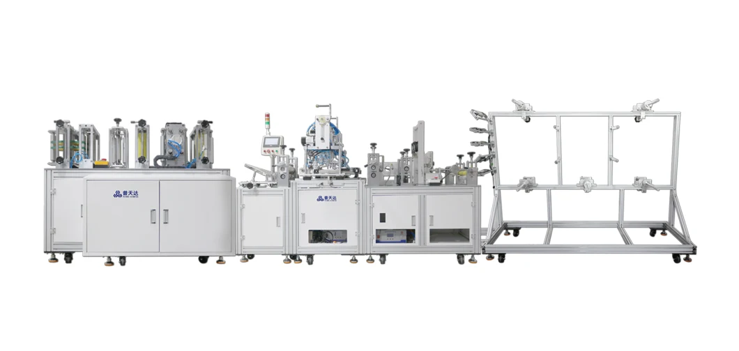 Stable High Speed Non Woven Face Mask Machine N95 Mask Production Equipment