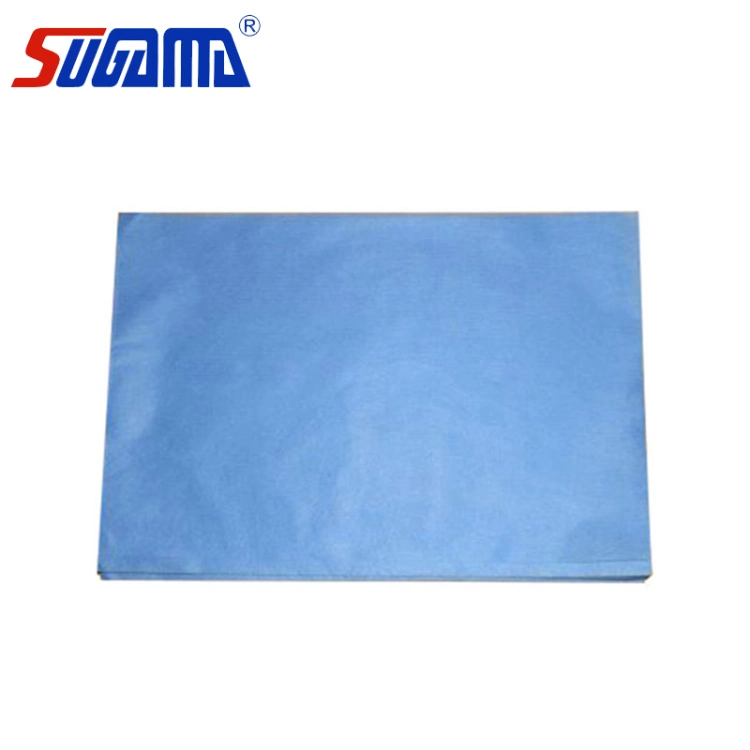 Disposable Non-Woven Blue Bed Cover Bed Sheet Stretcher Sheet