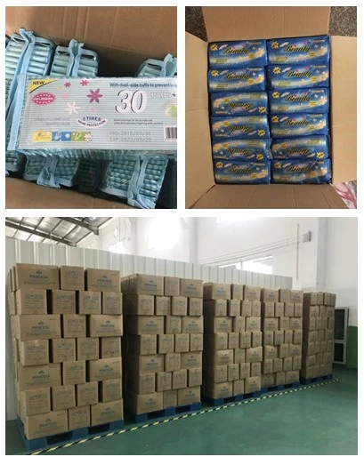 Factory OEM Best Quality 290mm Cotton Non Woven Breathable Sanitary Napkin