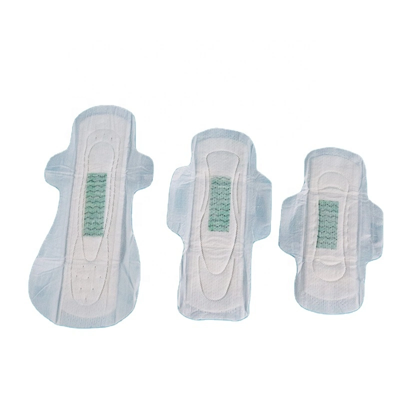 245mm Wholesale Price Cotton Non-Woven Lady Women Disposable Anion Sanitary Napkin Supplier