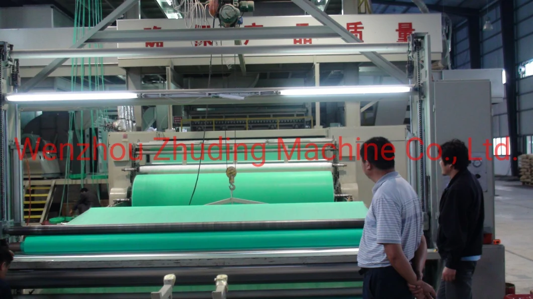 100% Polyester Customized Printing Spunlaced Non Woven Fabric Production Line