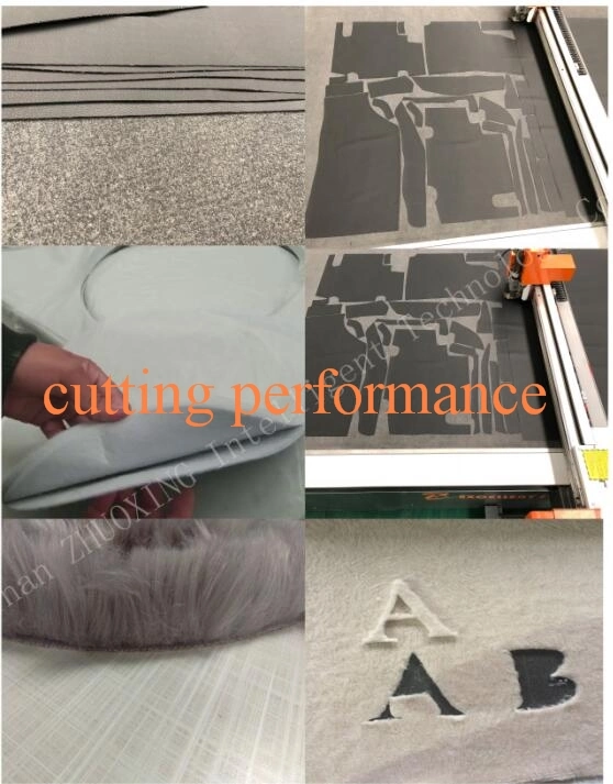 Fabric Cutter Plotter Circular Knife Fabric Cutter Leather Flatbed Cutter with Ce Jinan Factory Cheap Price