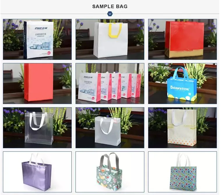 PP Automatic Paper Non Woven Fabric Shopping/Handle/T-Shirt Box Bag Making Machine