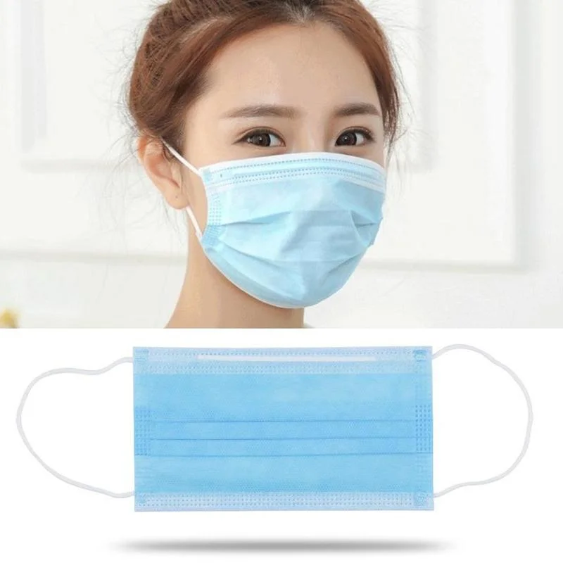 Cotton Disposable 3ply Mask Non Woven Fiber Face Mask Disposable Medical Mask