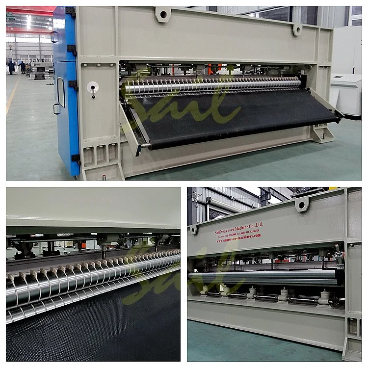Nonwoven Carpet/Geotextile Machine Adopt with Non Woven Needle Punching Machine, Recycling Fiber Opening Machine, Carding Machine, Cross Lapper, Calender.