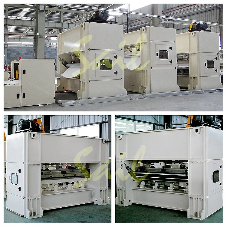 Nonwoven Small Blanket Production Line Automated Velour Carpet Needle Punching Line