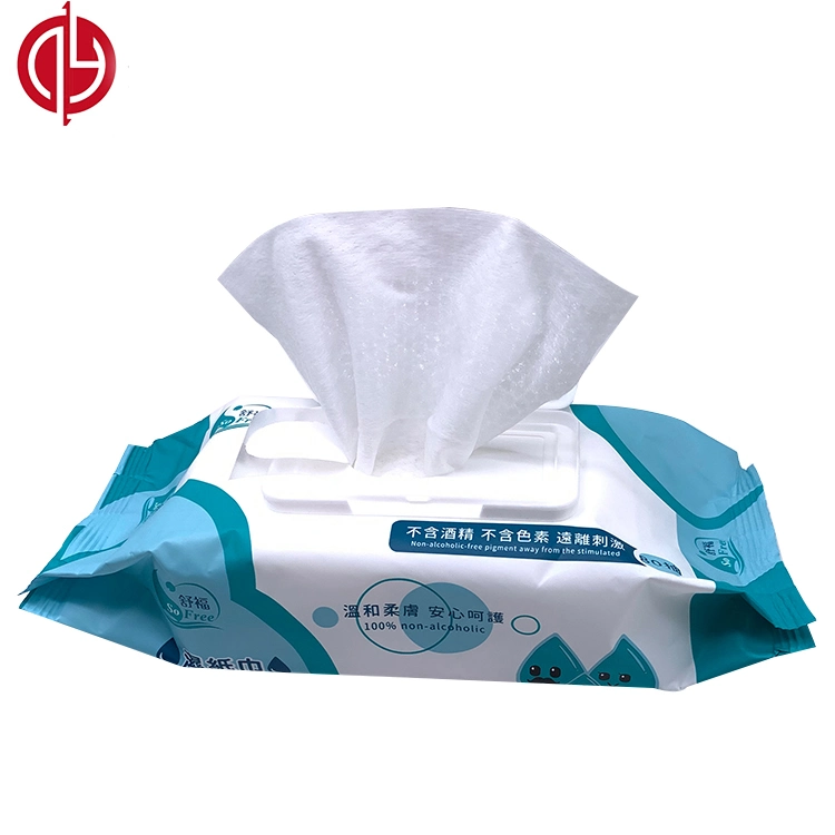 Customized Spunlace Non-Woven Soft Touch Wet Wipe