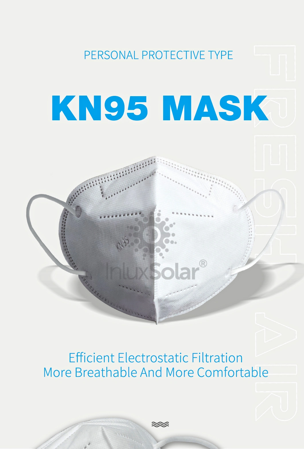 Antiviral KN95 Mask, Dust Mask Dust Mask, 5 Ply Face Mask From China