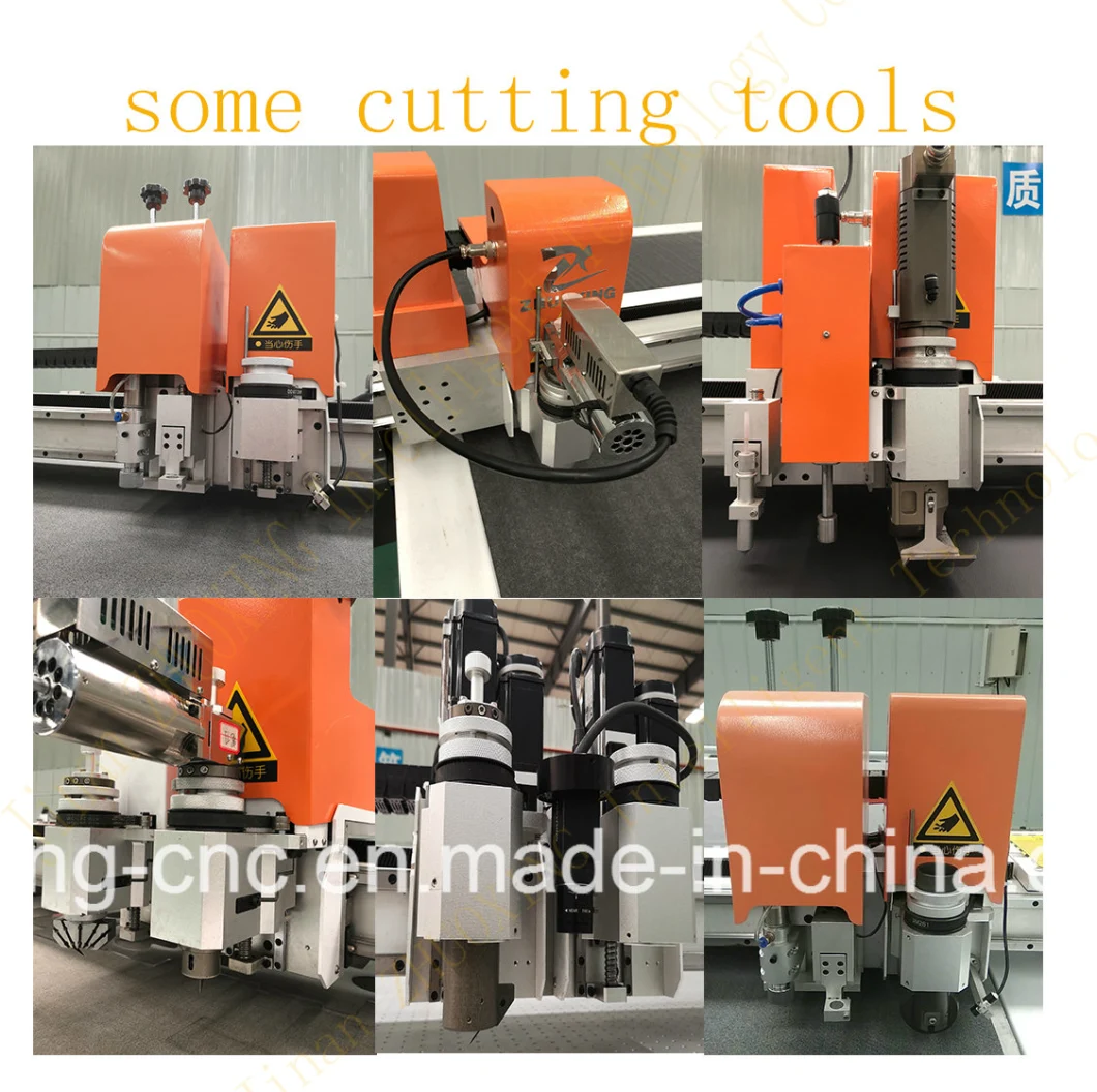 Fabric Cutter Plotter Circular Knife Fabric Cutter Leather Flatbed Cutter with Ce Jinan Factory Cheap Price