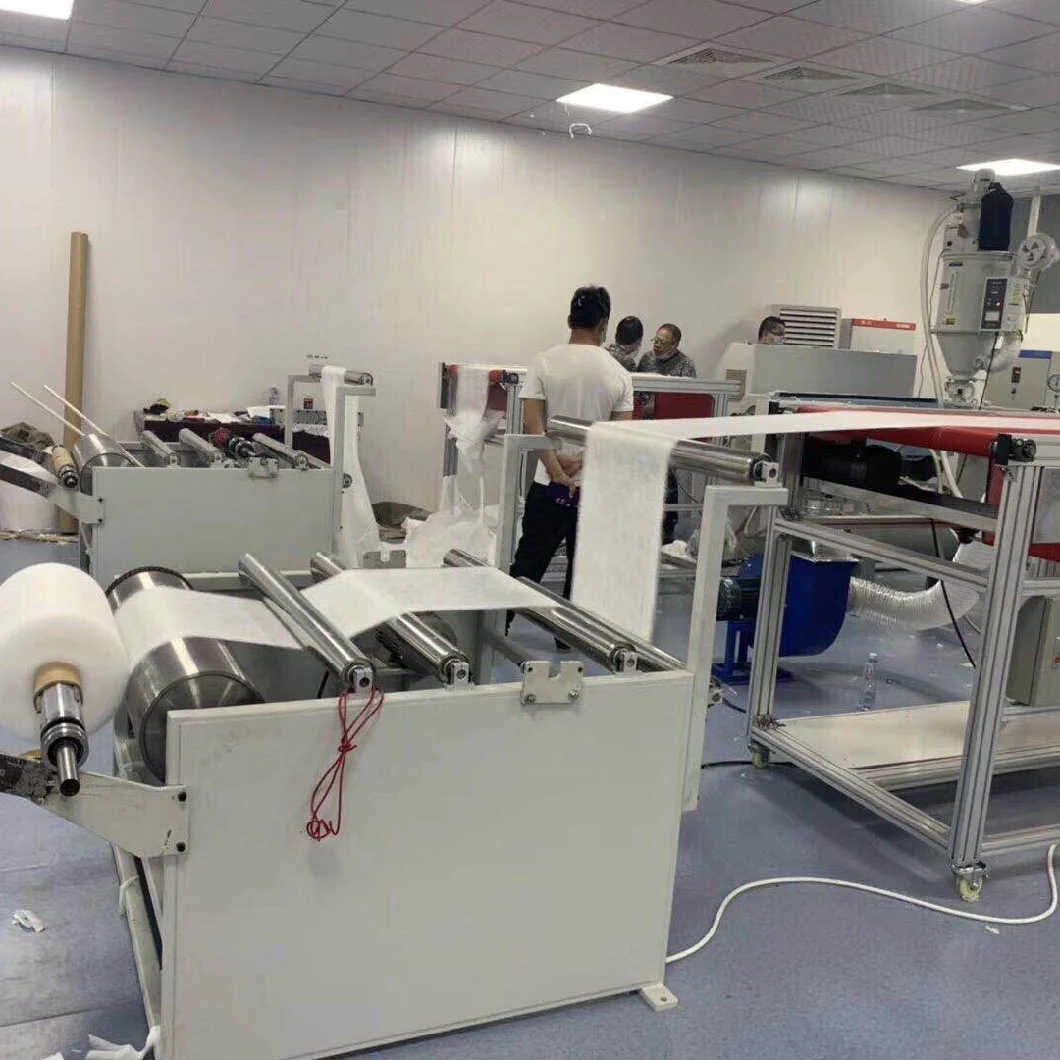 Automatic Non Woven Making Machine Meltblown Production Line Melt Blown Fabric Making Machine