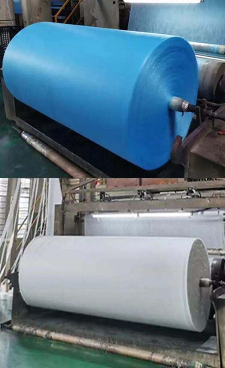 25GSM 175mm Meltblown 100% PP Meltblown Non Woven Fabric 35GSM 45GSM SMS Nonwoven Gown