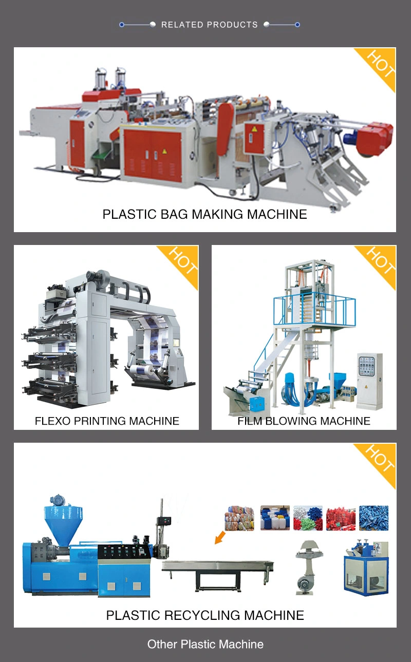 Narrow Web Non Woven PE Plastic Bag Flexo Printing Machine Four Colors