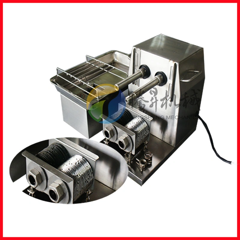 Small Vertical Meat Cutter Stainless Steel Electric Meat Cutter Fresh Meat Slicing Machine (QX-30)