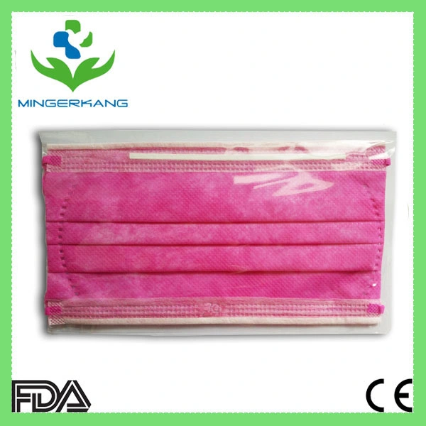 Printed Face Mask (PP non-woven+Filter+PP non-woven)