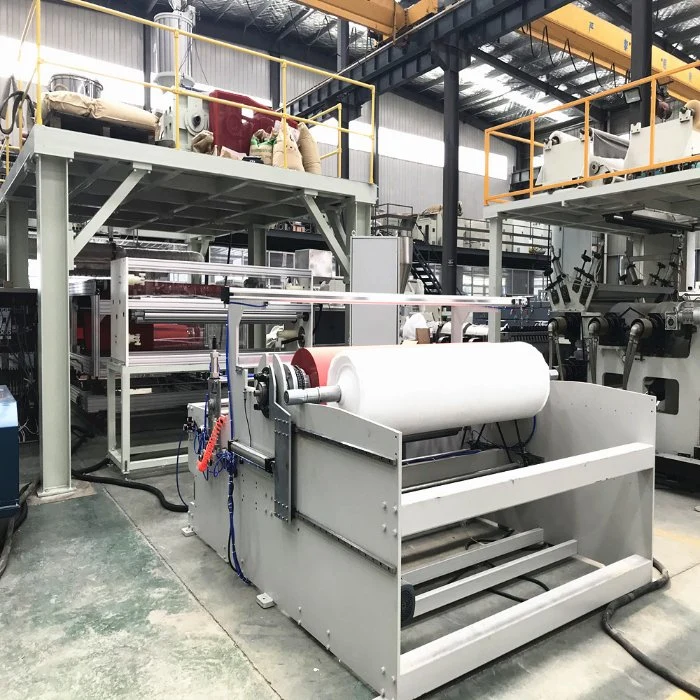 Qingdao Factory 600-1600mm Melt Blown Fabric Cloth Extruder Extrusion Line for Face Mask