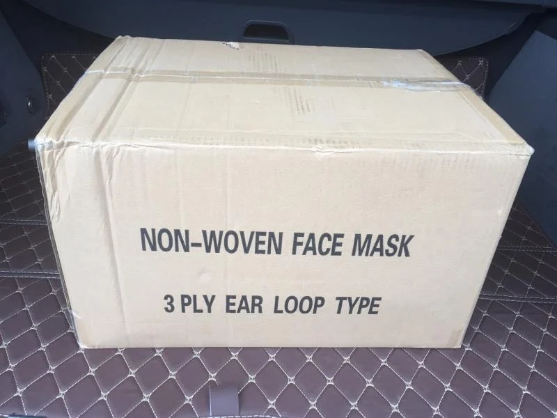 50 Packs Disposable Masks, Three Layers with Melt Blown Fabric Masks