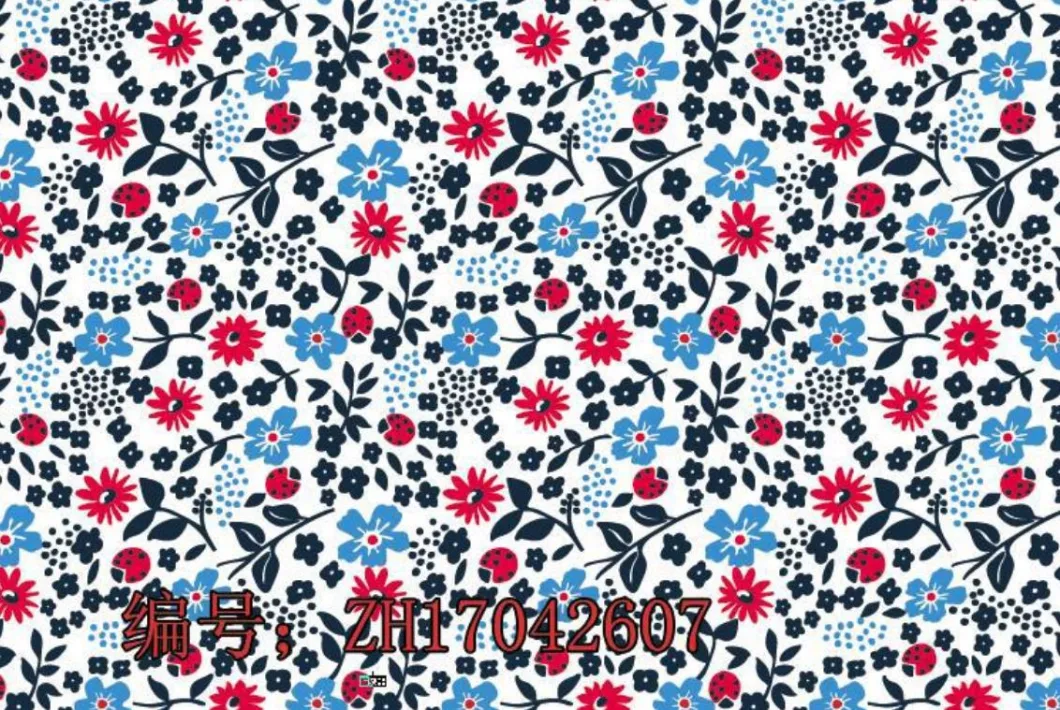 100% Polyester Printing Fabric Disperse Printing Printed Fabric for Bed Sheet