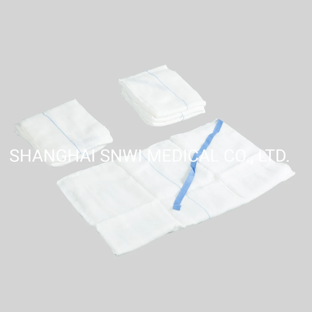 100% Cotton High Absorbent Medical Sterile Disposable Non-Woven Gauze Ball Used in Hospital