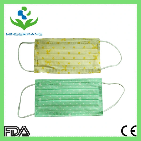 Printed Face Mask (PP non-woven+Filter+PP non-woven)