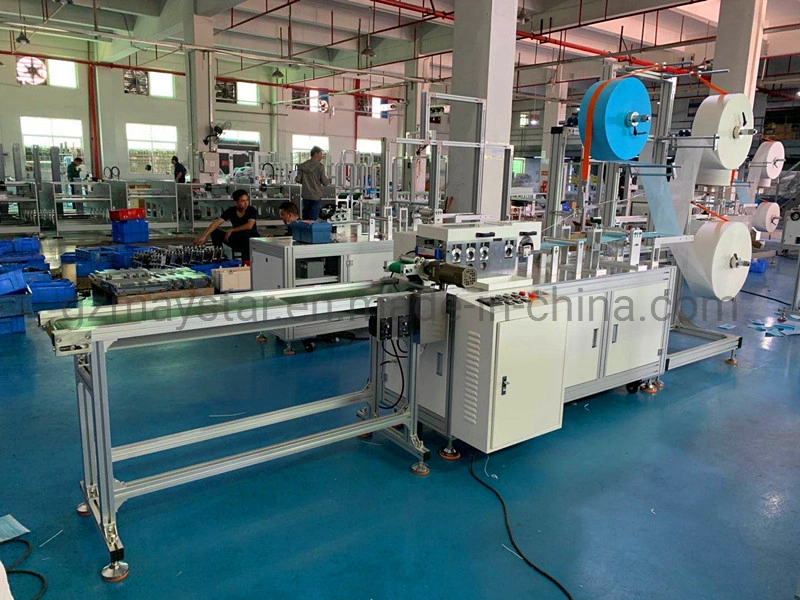 Medical Dust N95 Disposable Flat Non-Woven Face Mask Making Machine Fully Automatic Mask Making Machine