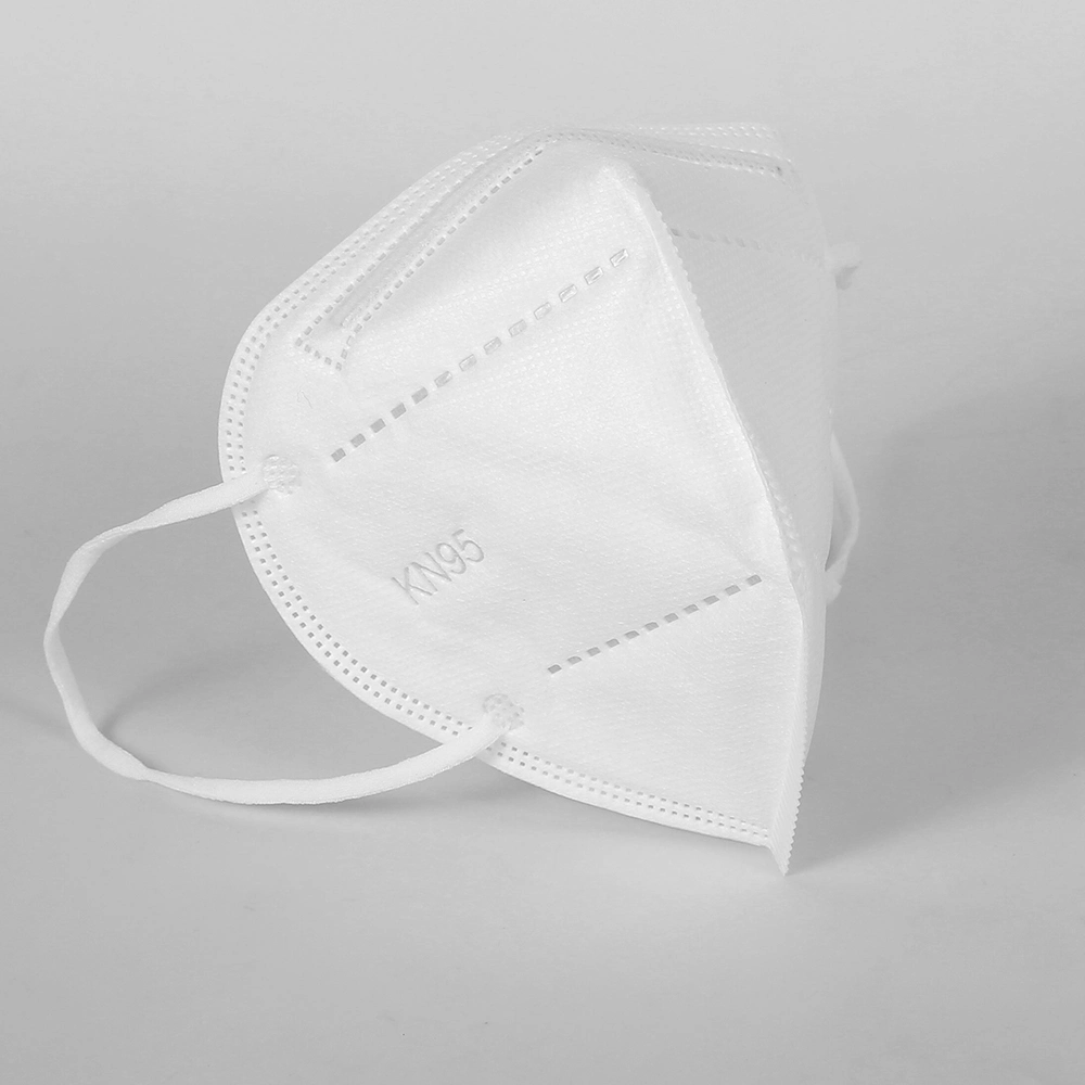 White KN95 Dust Face Mask Anti-Dust Earloop Face Disposable Mask Manufacturer Protective Mask