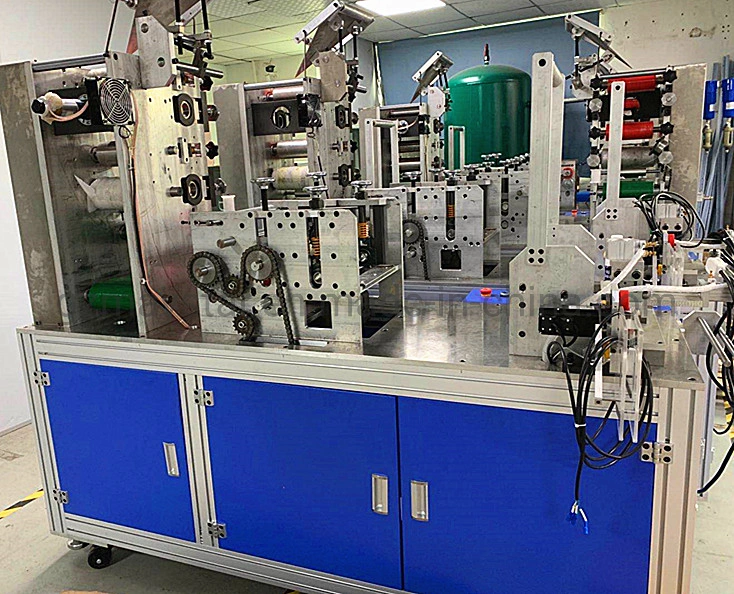Medical Dust N95 Disposable Flat Non-Woven Face Mask Making Machine Fully Automatic Mask Making Machine