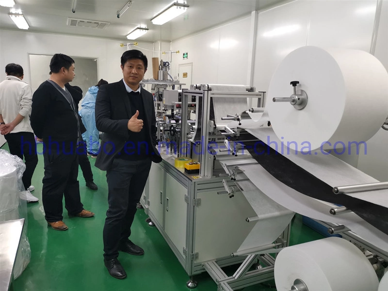 Disposable Non Woven N95 Face Mask Automatic Folding Making Machine