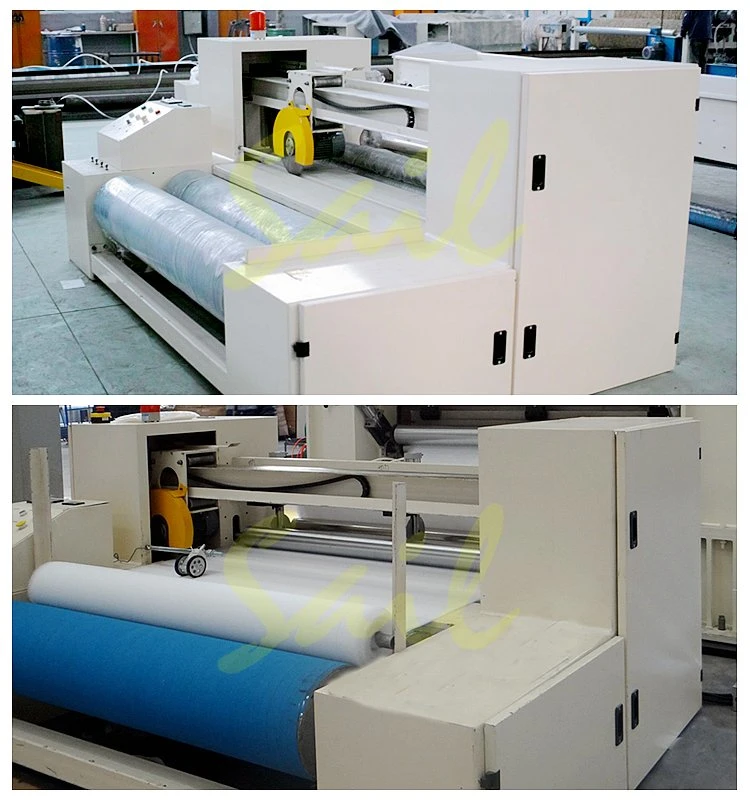 Changshu Nonwoven Fabric Roll Cutting Machine Winder Cutter Machine