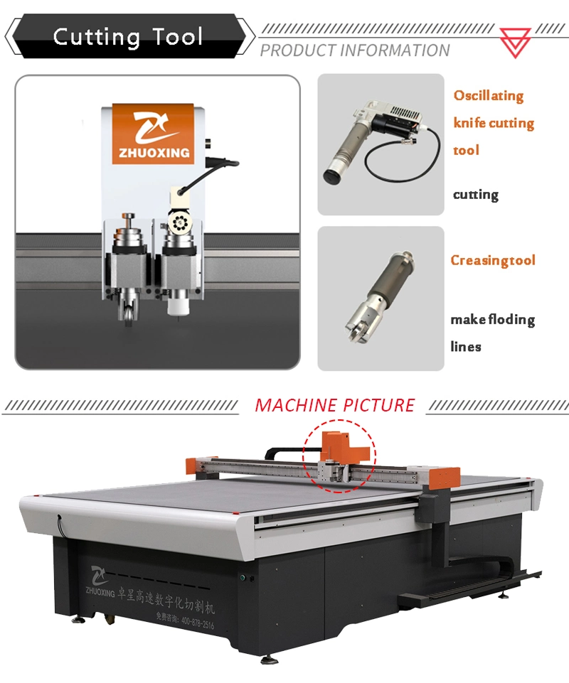 Box Pattern Materials Cutting Machine Polycarbonate Cutting Machine Gift Box CNC Paper Board Cutting Plotter