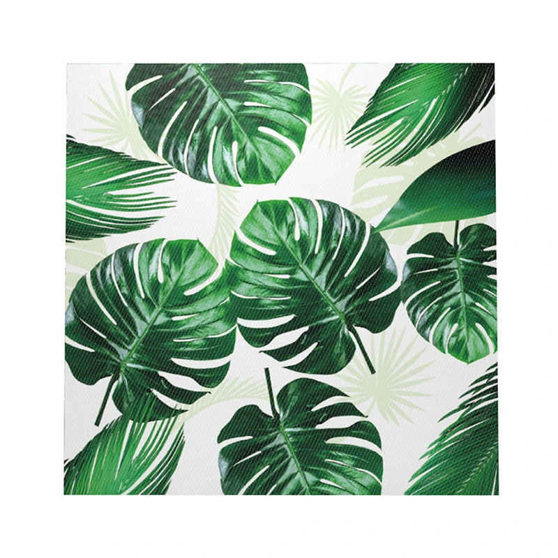 Hawaiian Palm Leaf Disposable Tableware Paper Plate Cups Napkin Tropical Wedding Birthday Event Party Supplies