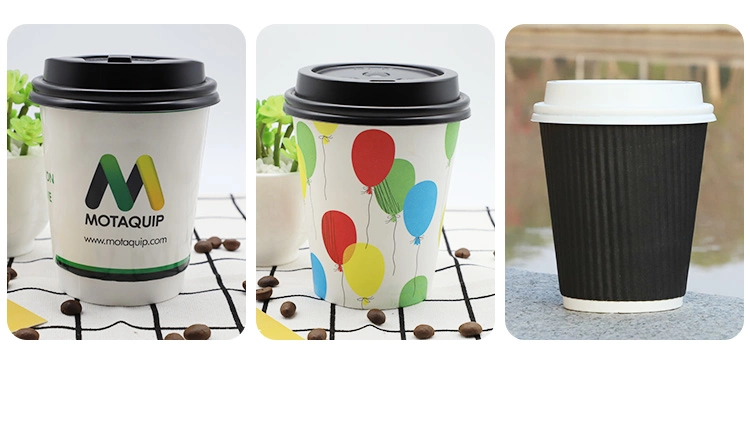 White/Black Plastic Lid for Paper Cup
