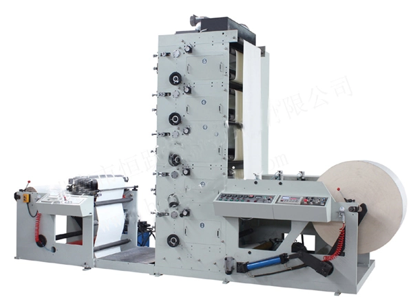 Paper Cup Paper Label Roll Flexographic Printing Machine