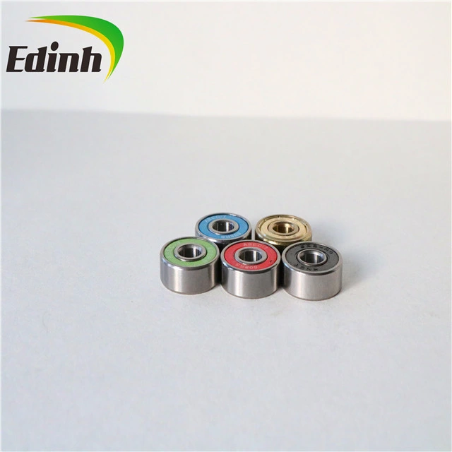 Yellow Green Blue Red White Black Different Color Seal 608RS Bearing for Skateboard