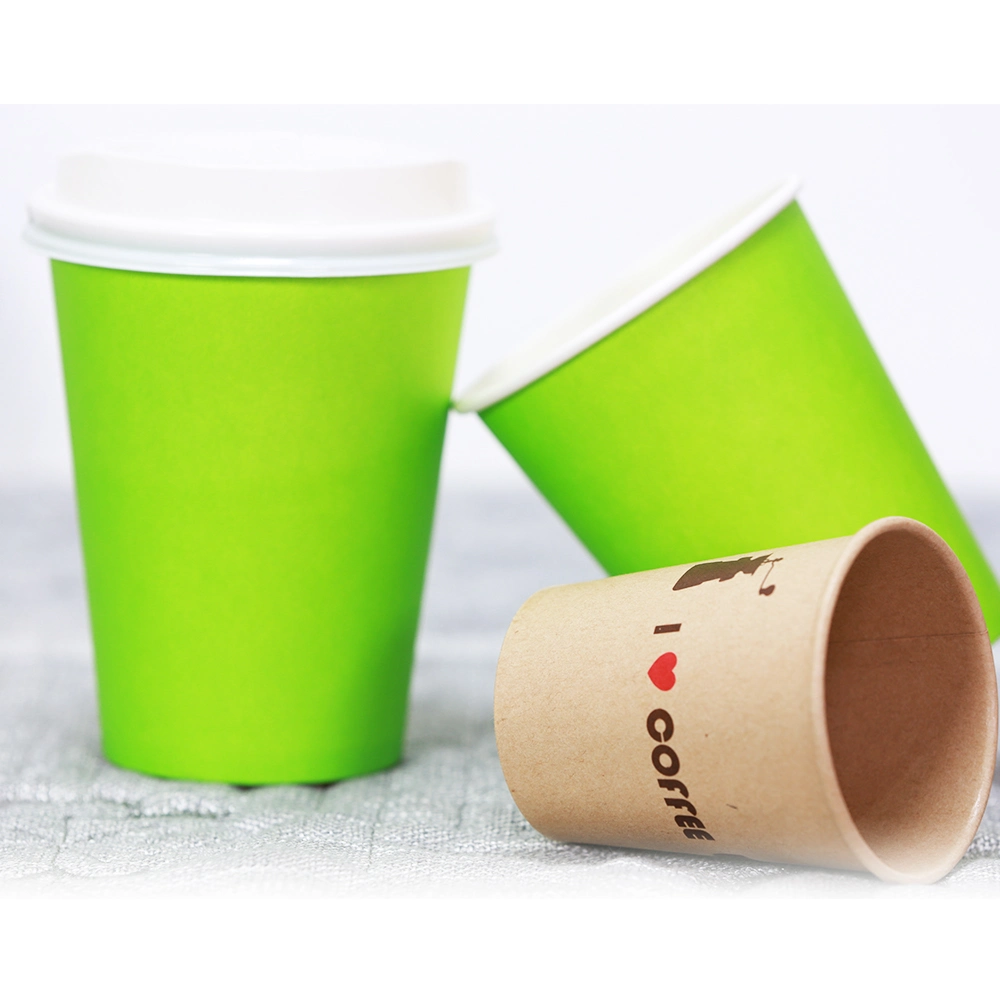 Brown Coffee Paper Cup White Hot Drink Paper Cups
